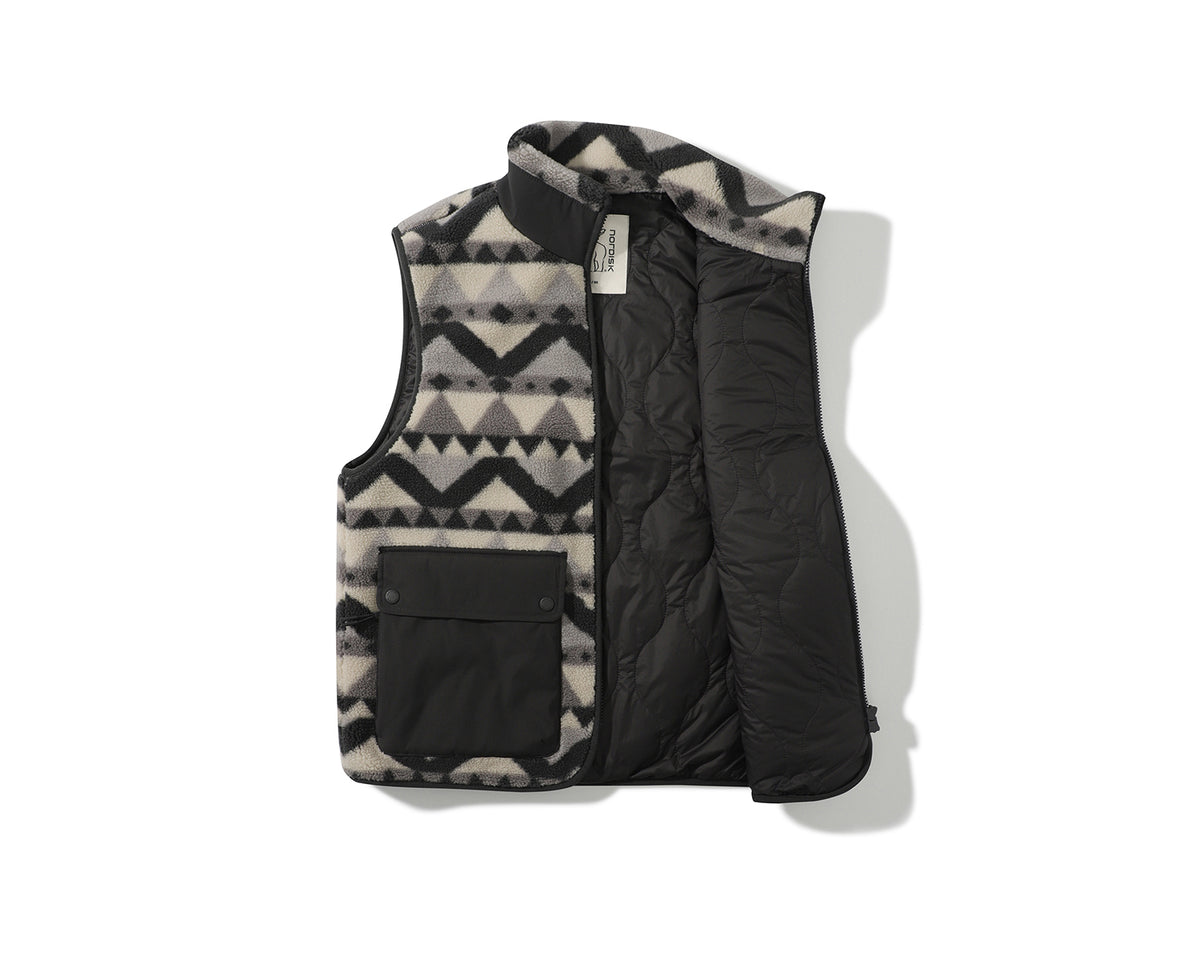 Fleece Vest Unisex - Grey