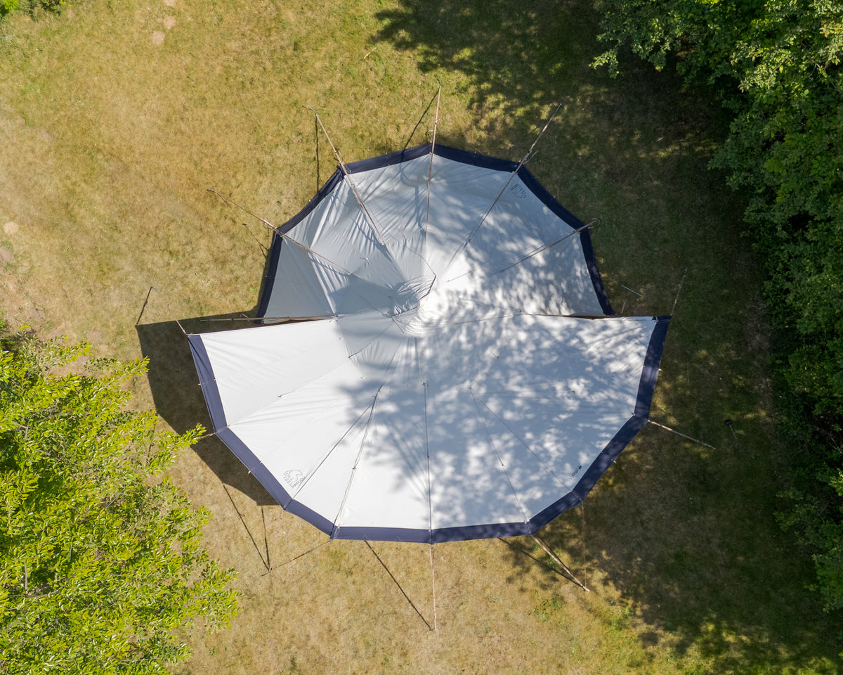 Valhal 35 Tipi Event Tent - 35 m² | Sandshell
