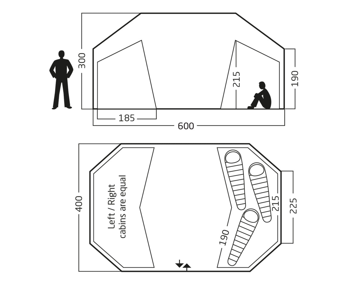 Vanaheim 24 Glamping Tent - 24 m² | 16 person | Sandshell