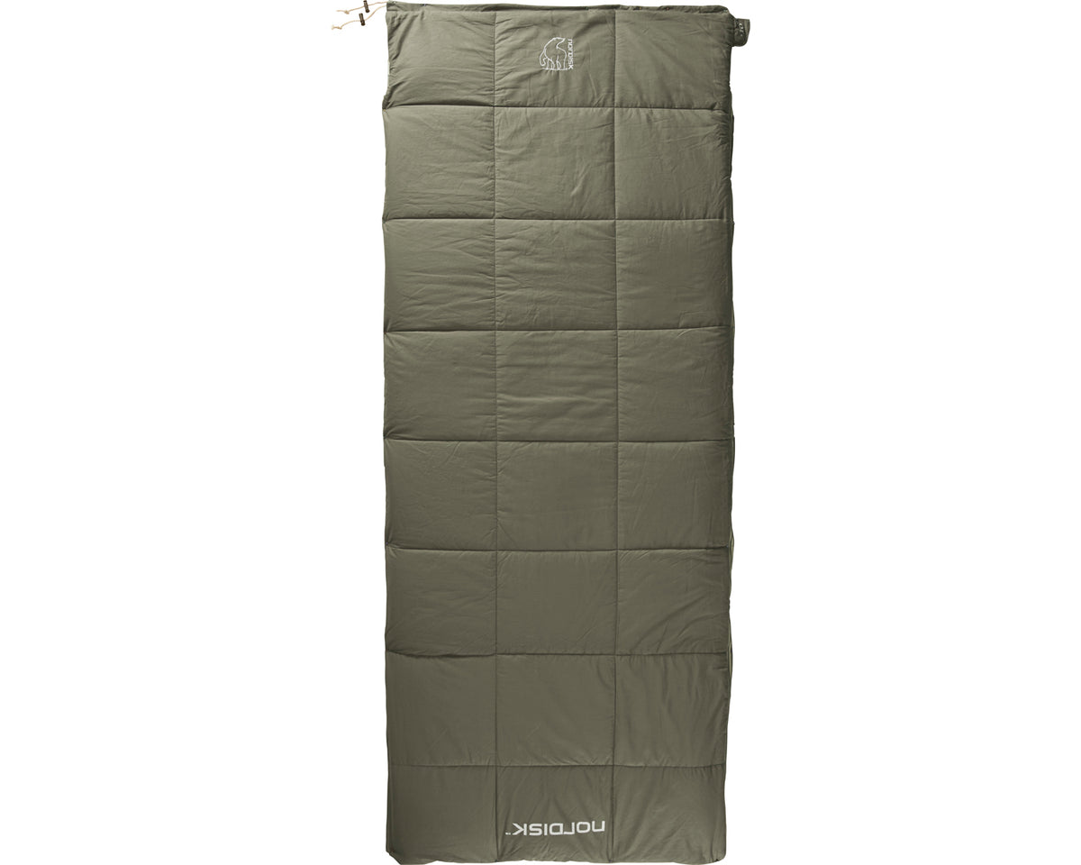 Almond +10° Sleeping Bag - Bungee Cord Brown