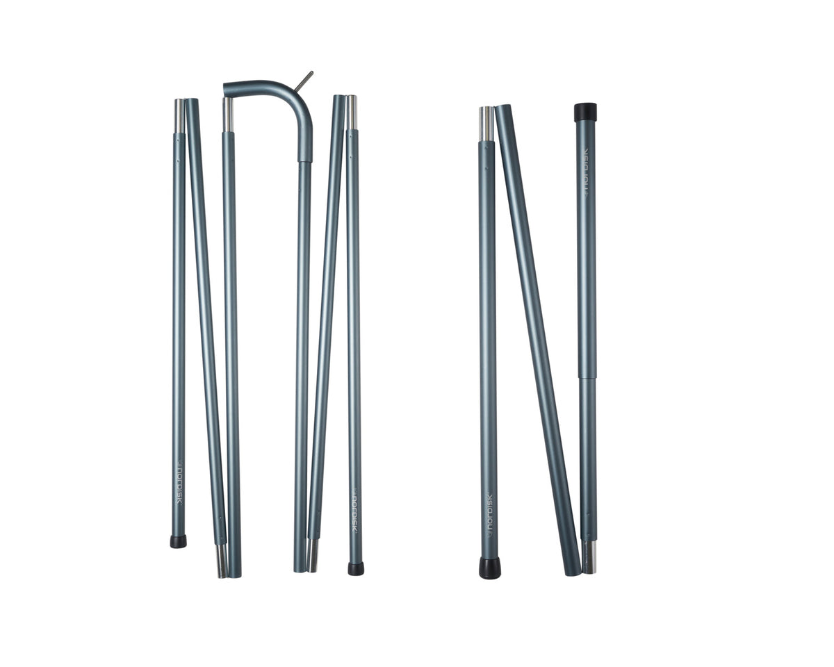 Asgard 7.1  Spare Pole Set - Aluminium