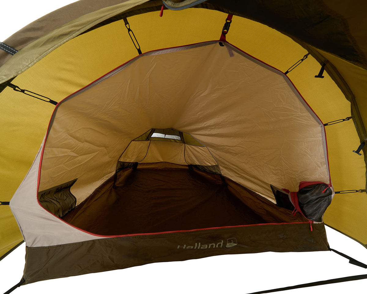 Halland 2 PU Tent - 2 person | Dark Olive