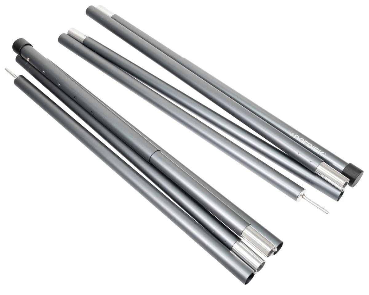Kari 12 Adjustable Pole Set 240-260cm (2 stk.) - Aluminium