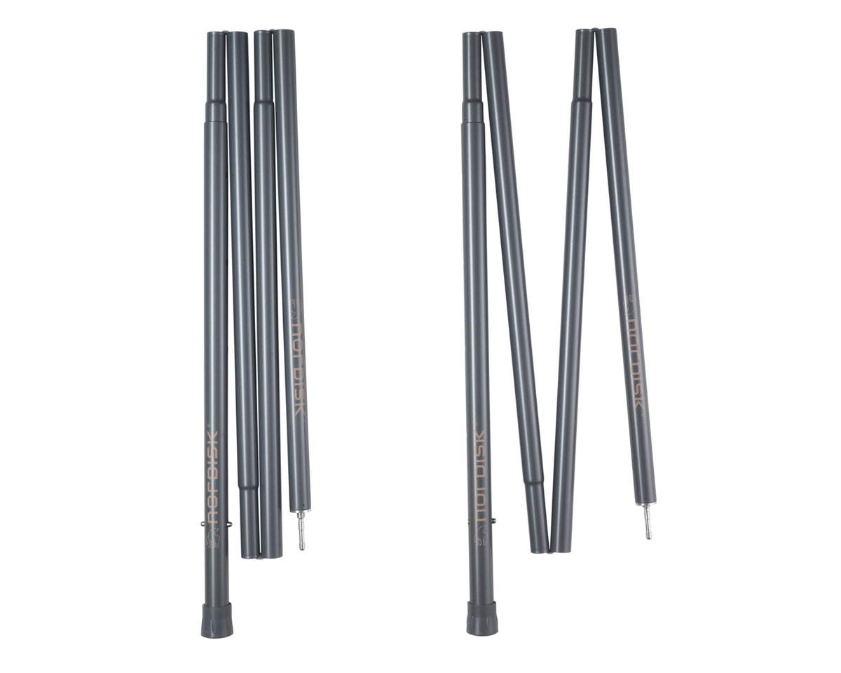 Kari Pole Set 28mm - 220-260cm | Steel