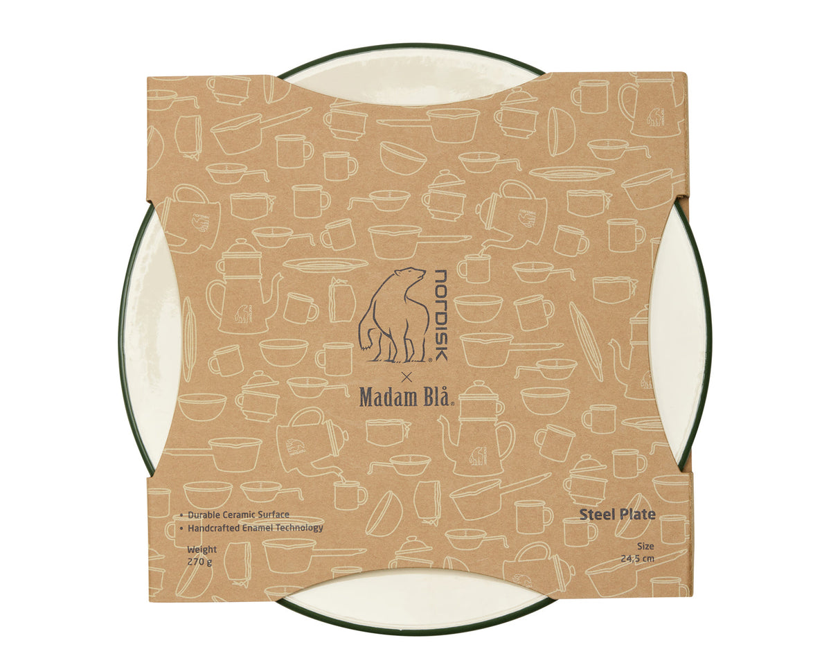 Madam Blå Plate - Cream