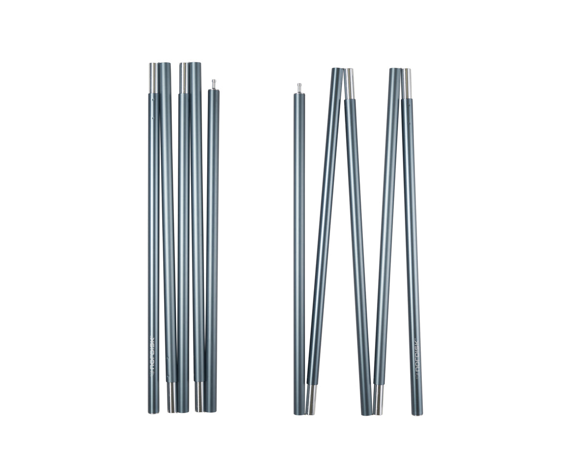 Midgard 9.2/20 - Large Entrance Pole Set (2 pcs) | Aluminium