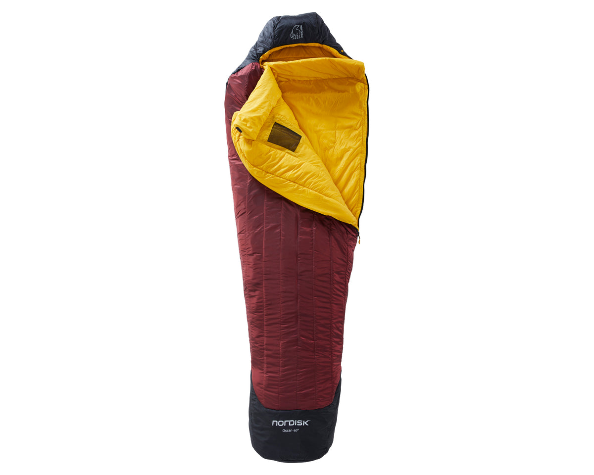 Oscar -10° Mummy Sleeping Bag - Rio Red