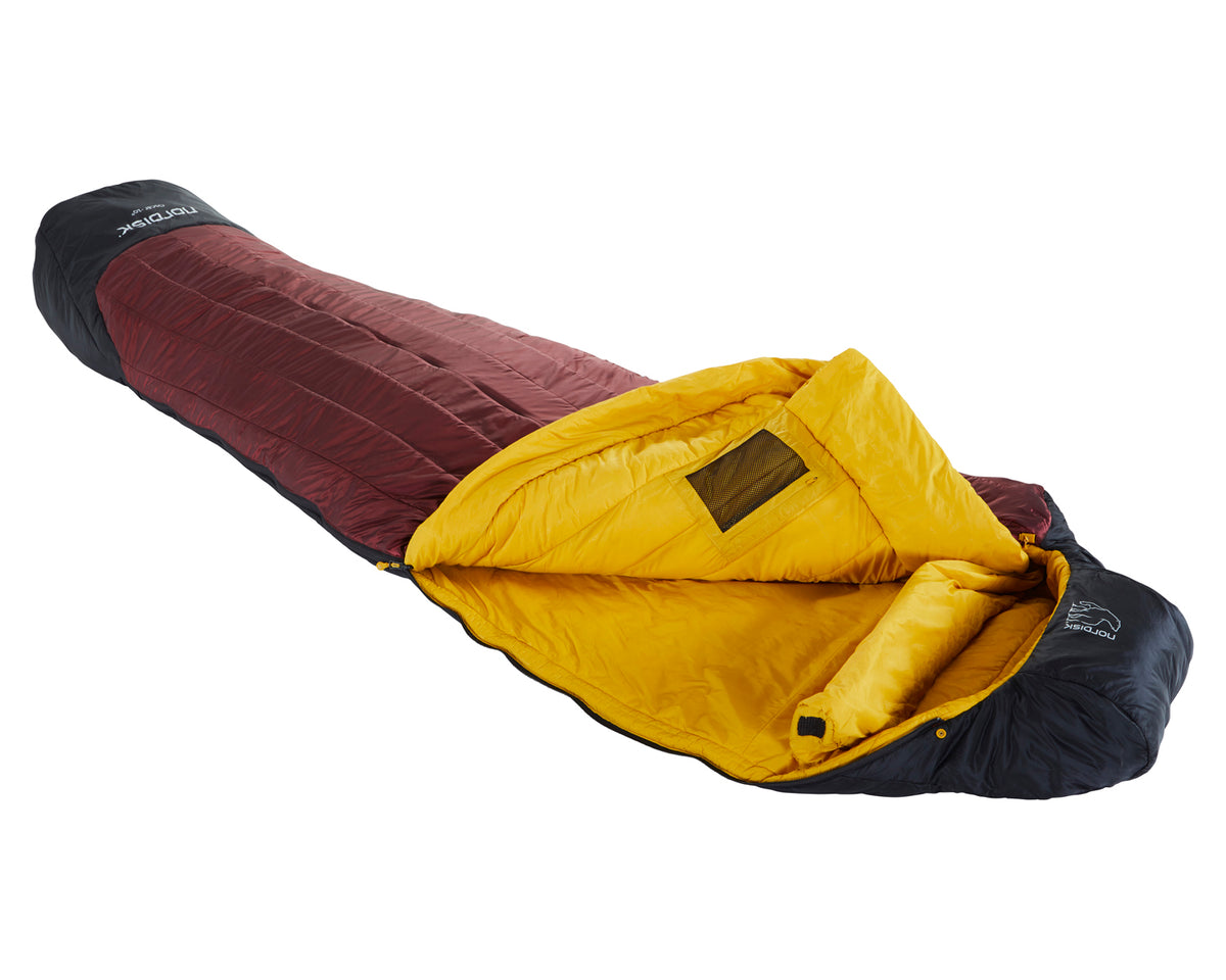 Oscar -10° Mummy Sleeping Bag - Rio Red