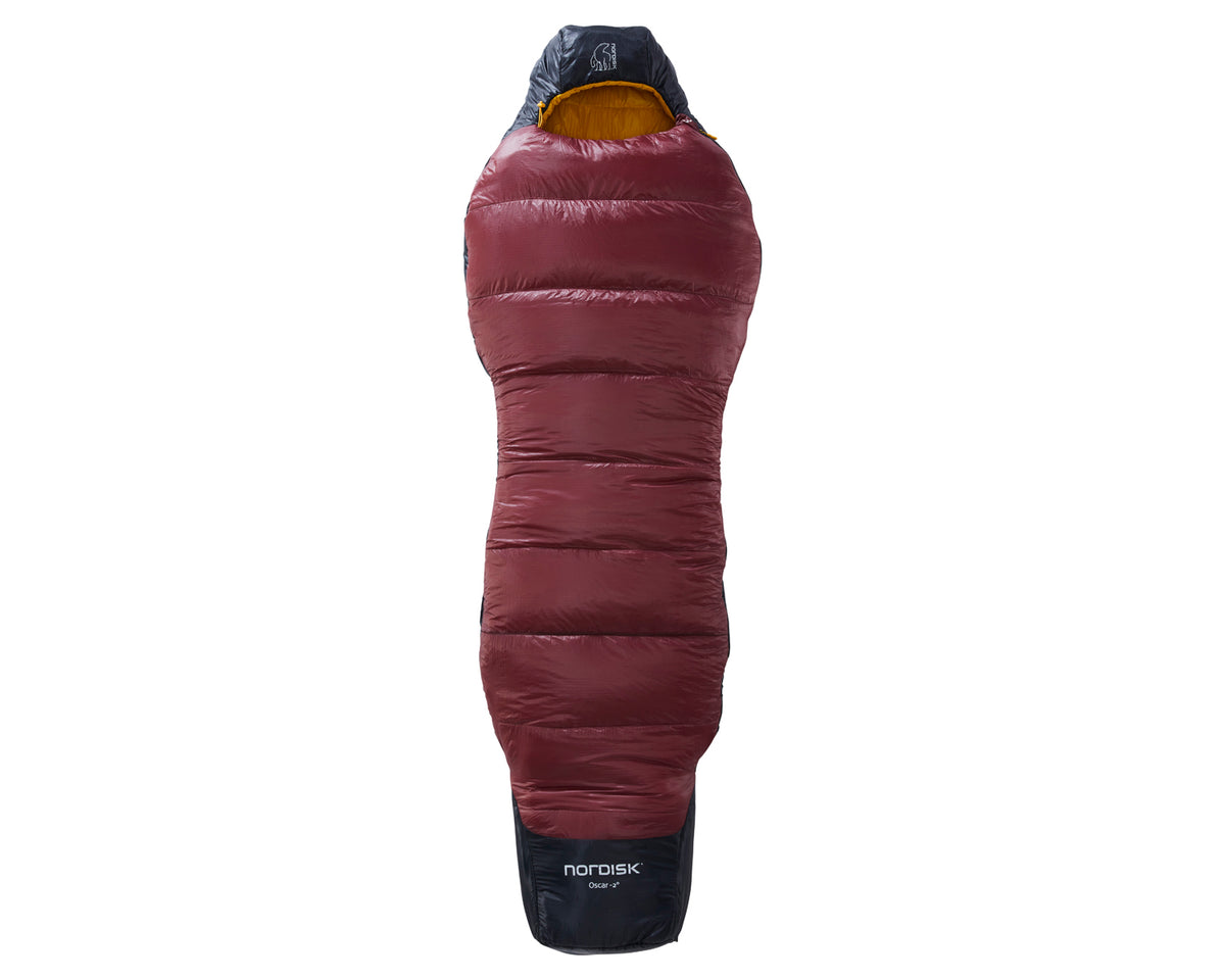Oscar -2° Curve Sleeping Bag - Rio Red