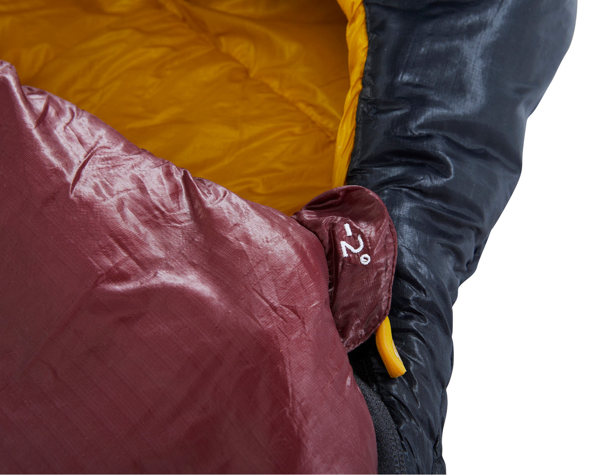 Oscar -2° Curve Sleeping Bag - Rio Red