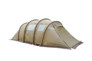Reisa 6 PU Tent with skirt - 6 person | Beige