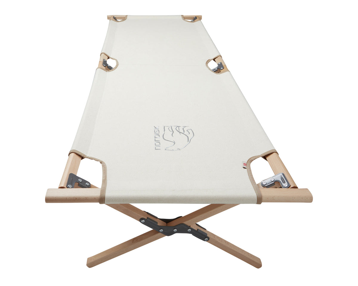 Rold Wooden Bed - Neutral