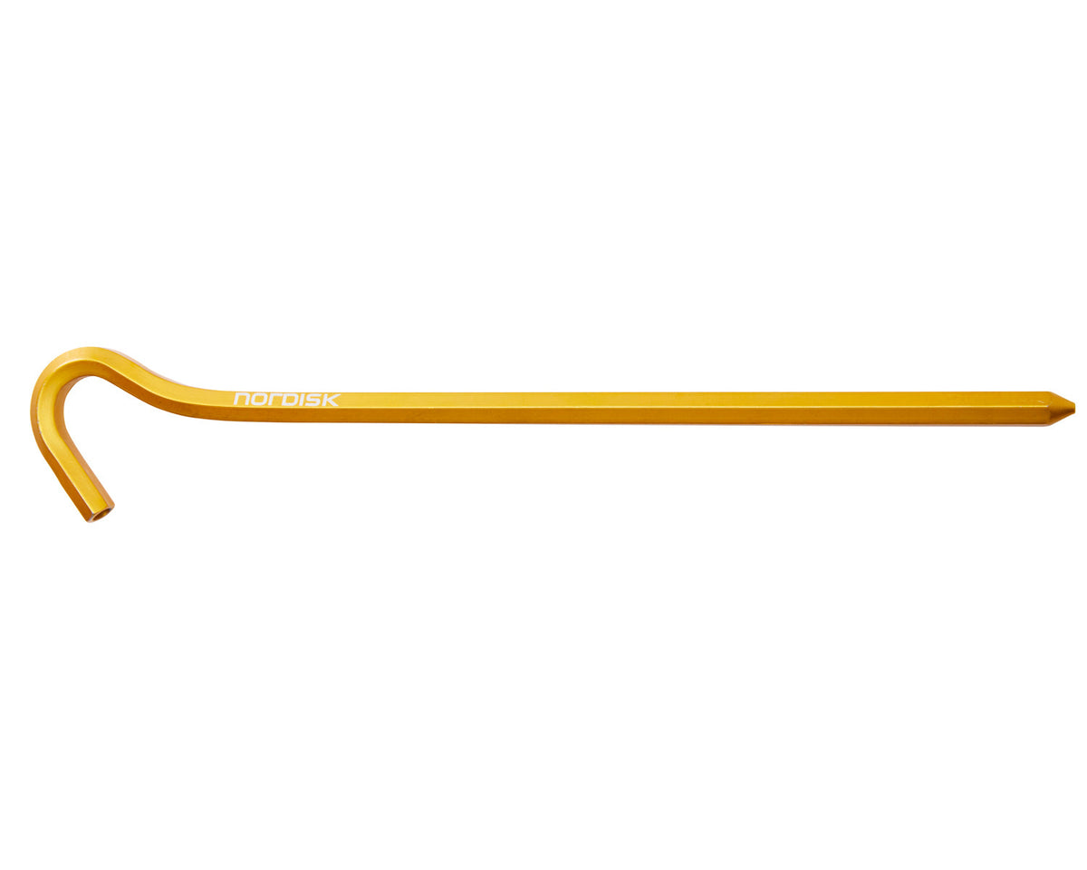 Aluminium Skewer Pegs (10 pcs) - Mustard Yellow