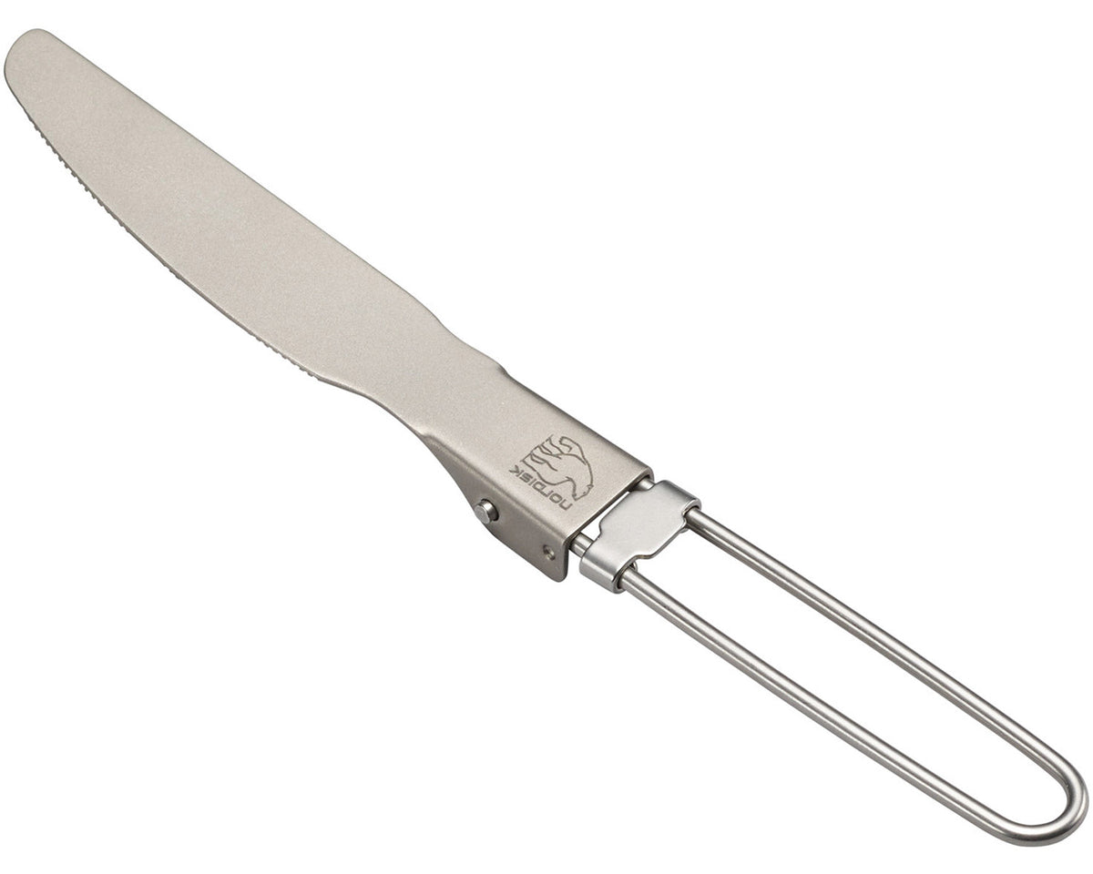 Knife Foldable - Titanium | Matt Silver