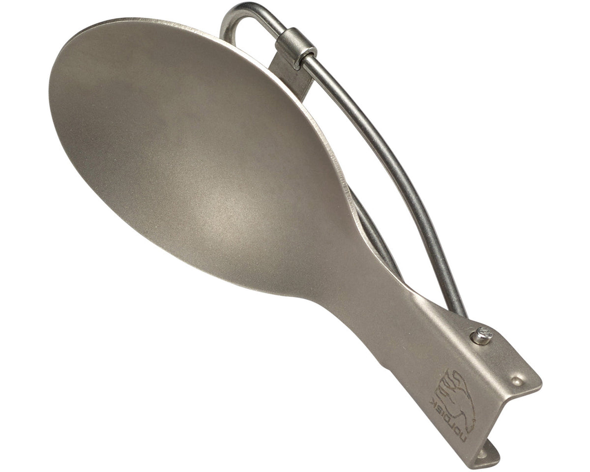Spoon Foldable - Titanium | Matt Silver