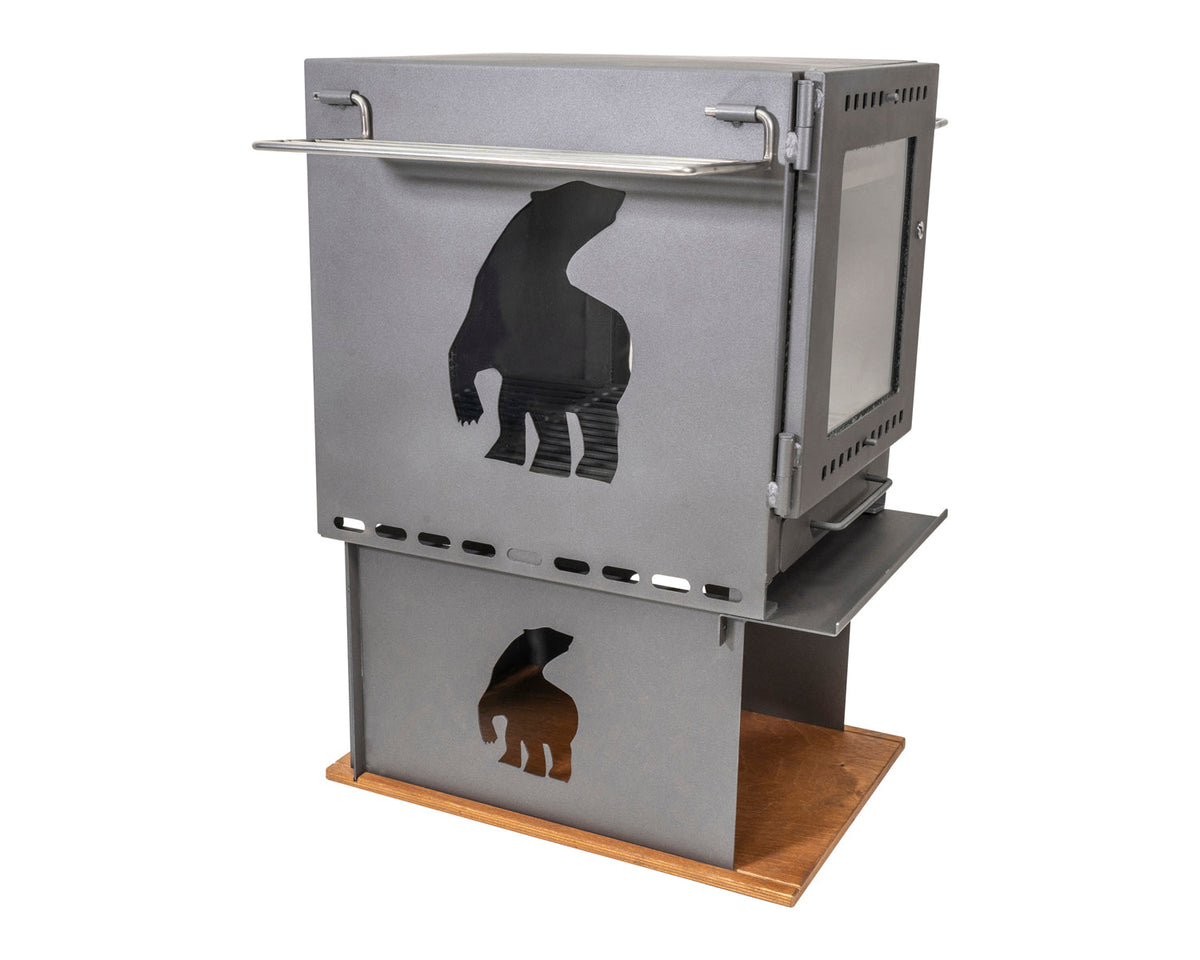 Torden Wood Burner Set - Black