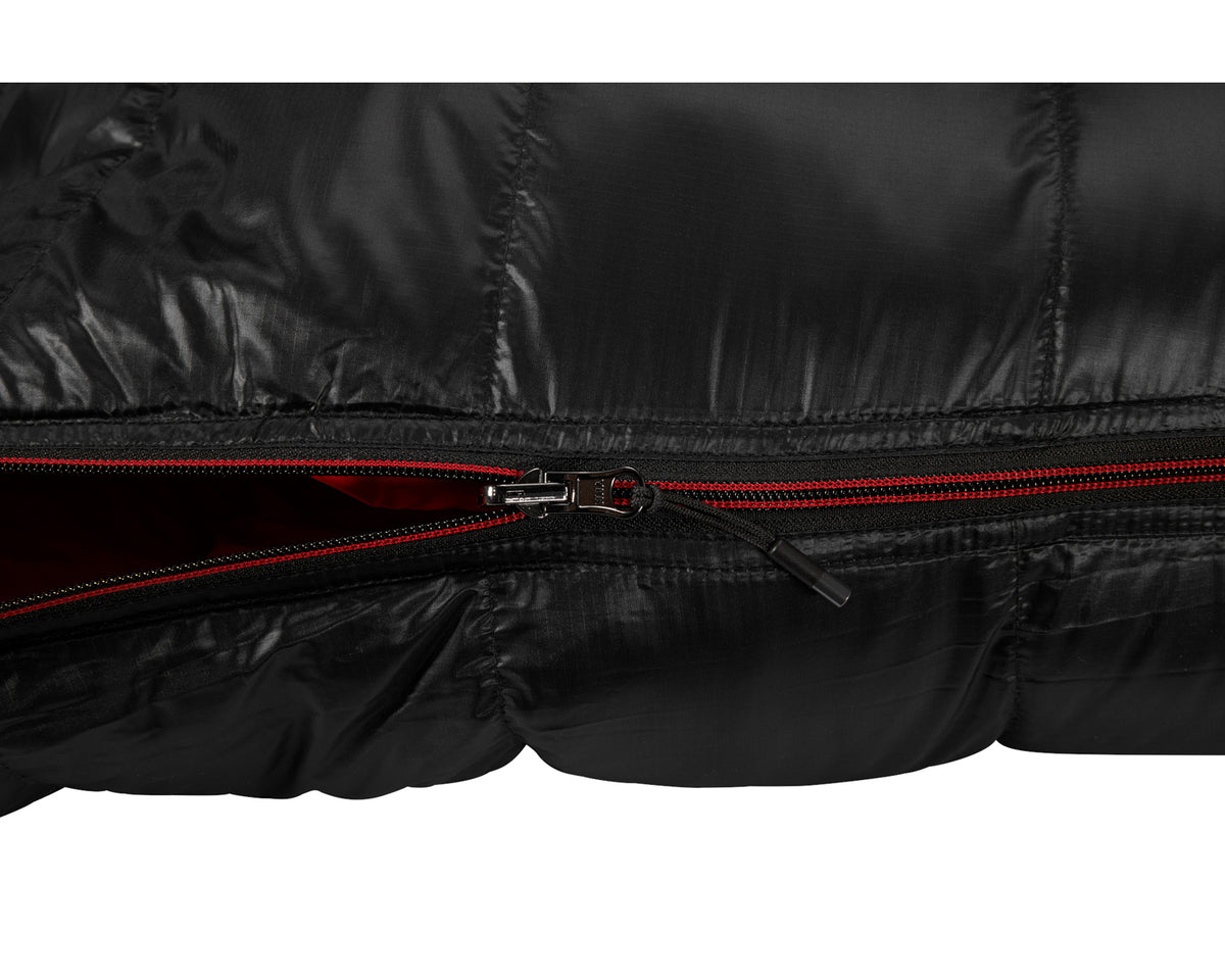 VIB 250 Sleeping Bag - Right Zip | Black