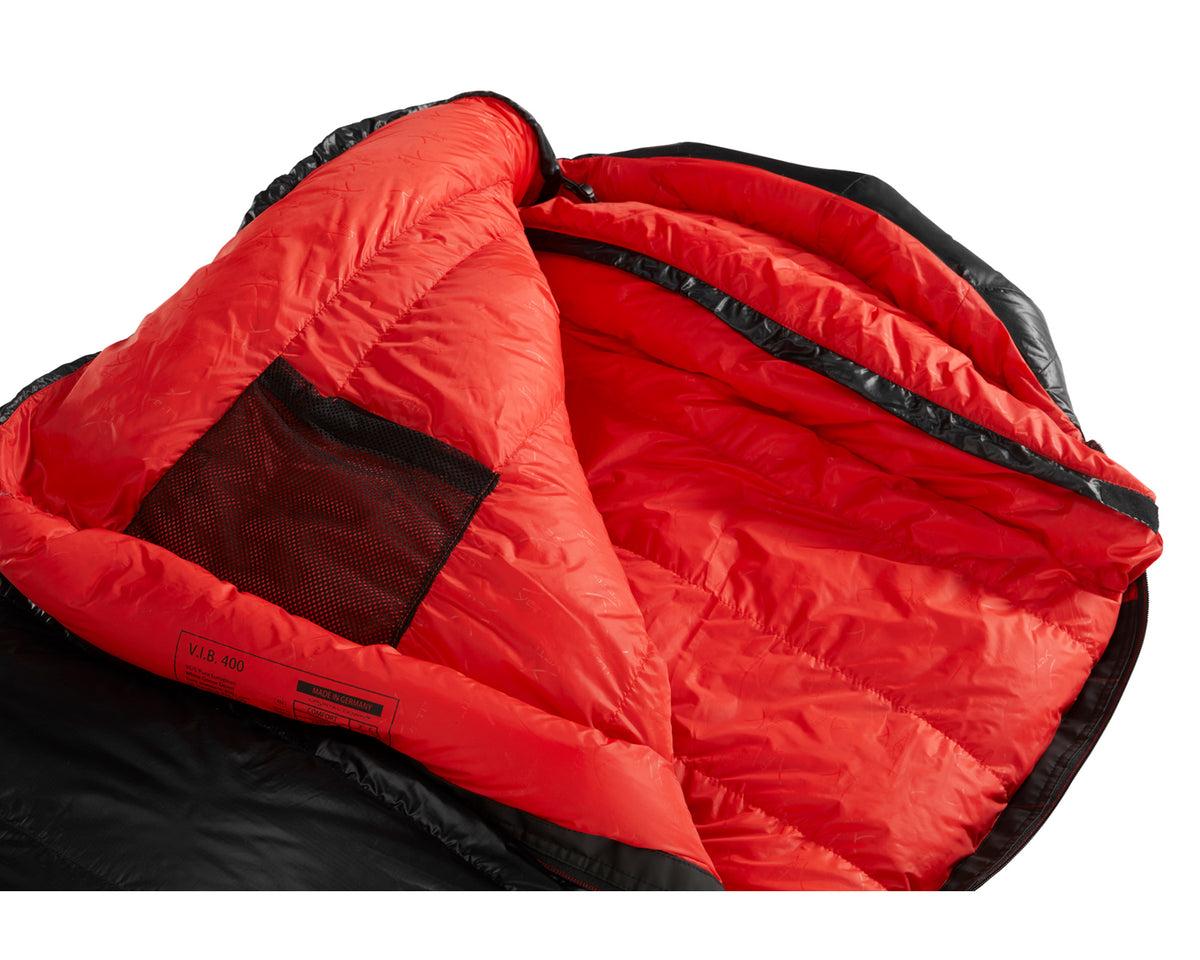 VIB 400 Sleeping Bag - Left Zip | Black