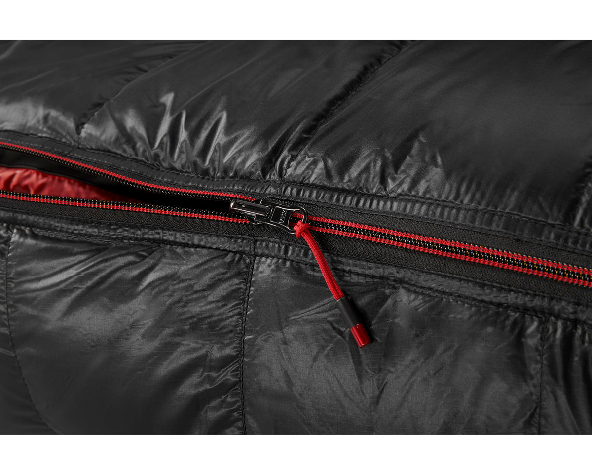 VIB 400 Sleeping Bag - Right Zip | Black