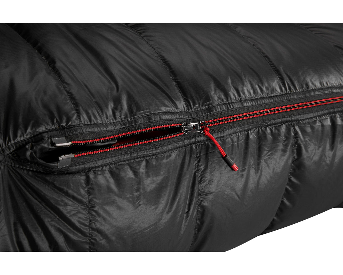 VIB 600 Sleeping Bag - Left Zip | Black