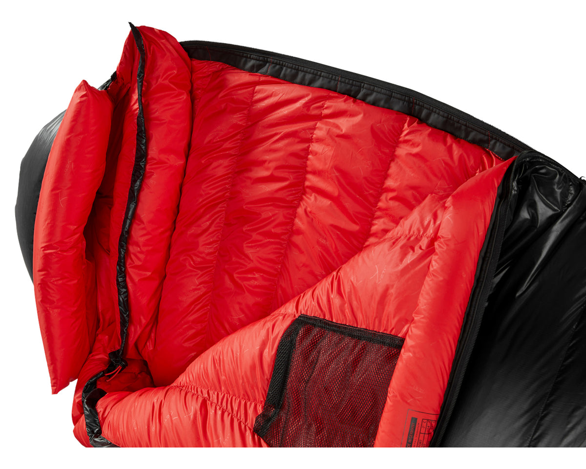VIB 800 Sleeping Bag - Left Zip | Black