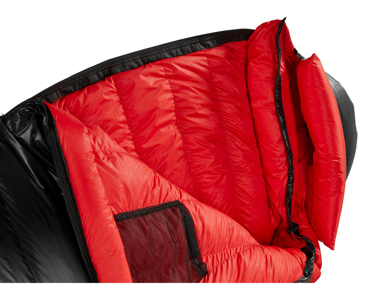 VIB 800 Sleeping Bag - Right Zip | Black