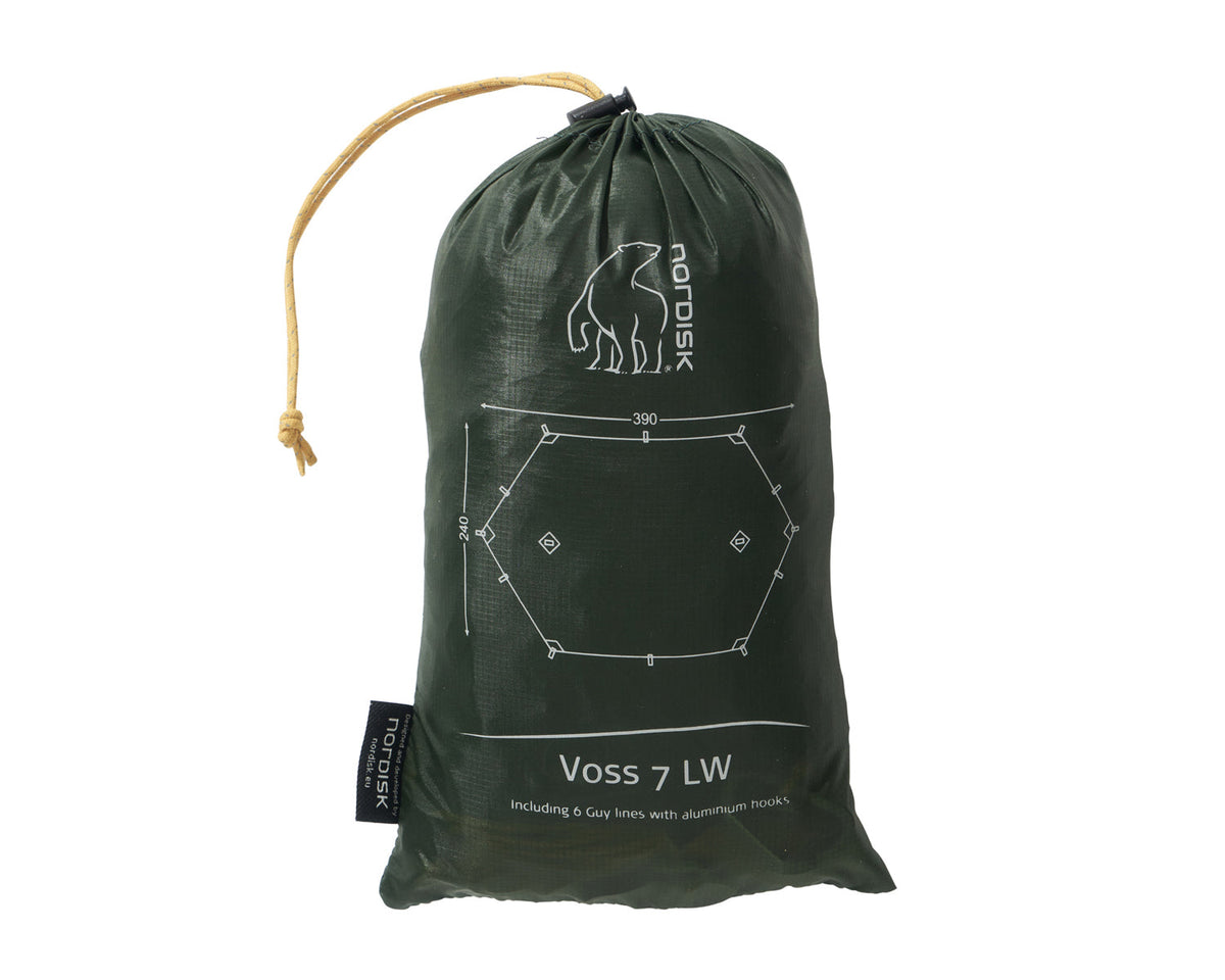 Voss 7 LW Multi Tarp - 7 m² | Forest Green