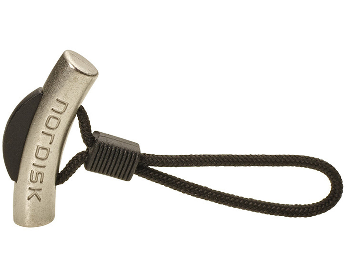 Zipper Puller Thors Hammer (10 Black/5 Yellow) - Black/Yellow